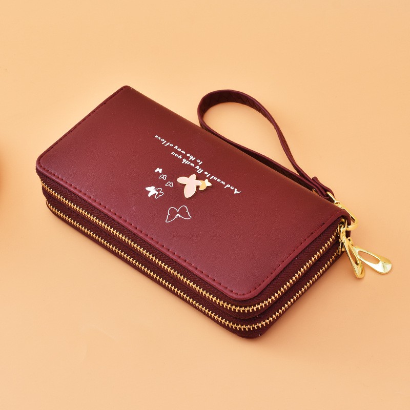 Gak Nyesel Beli Dompet Ini JX 647 - Dompet Import Panjang Double Resleting - Dompet Wanita - Dompet Import - Dompet Import Berkualitas