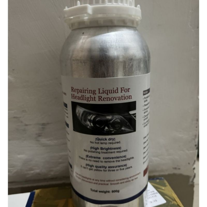 Liquid Cairan Nano Burn Coating 800 Gr - Liquid Nano Burn Coating Headlamp 800 Gr