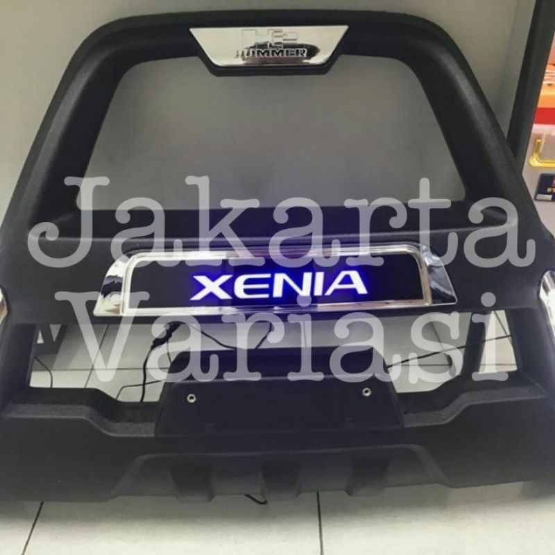 Tanduk/bumper depan xenia lama dan baru with led