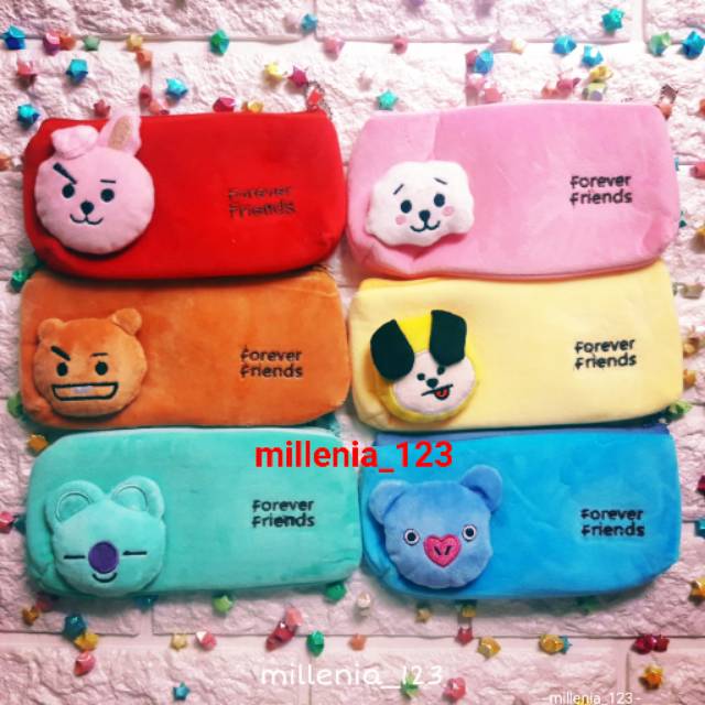

TEMPAT PENCIL KOSMETIK BT21 UNOFFICIAL