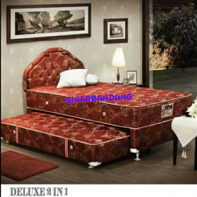 TWIN BED CENTRAL 2 IN 1 KASUR TINGKAT CENTRAL SPRINGBED