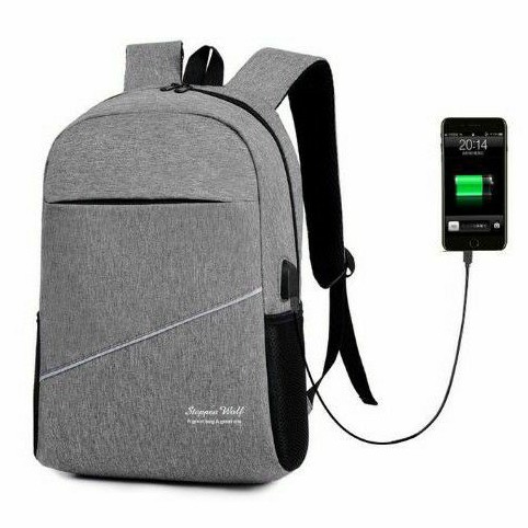 Baru Tas Laptop usb Ransel backpack sekolah multifungsi pria/wanita kualitas impor