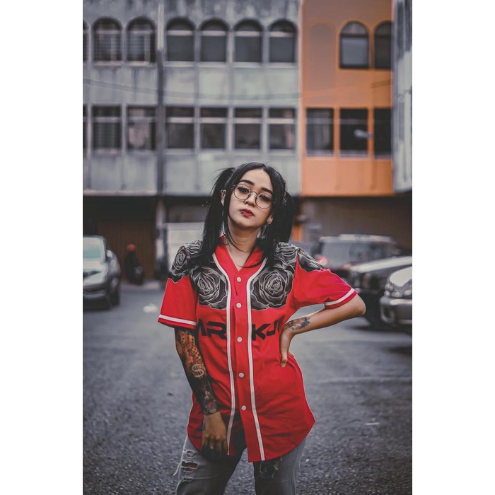 MRKO Kaos Baseball Pria Kekinian Distro MRKO Bandung - MRKO 081 JoyJoy