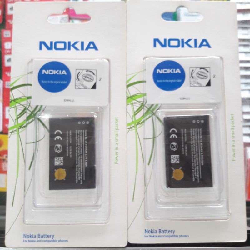 DC - BATERAI ORIGINAL NOKIA BL-4C , BL-5C / 2650 2652 2690 3108 3500 /BATERAI HP JADUL CHINA