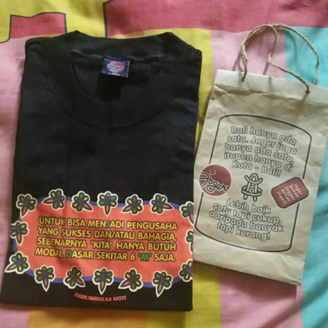 Kaos JOGER BALI ORIGINAL 100%