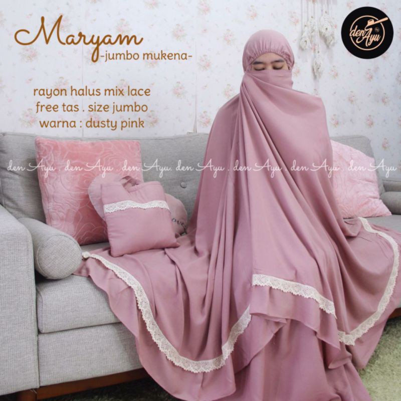 NEWW MUKENA MARYAM JUMBO by DENAYU