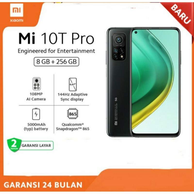 Xiaomi Mi10T Pro 8/256GB Garansi Resmi Murah Surabaya
