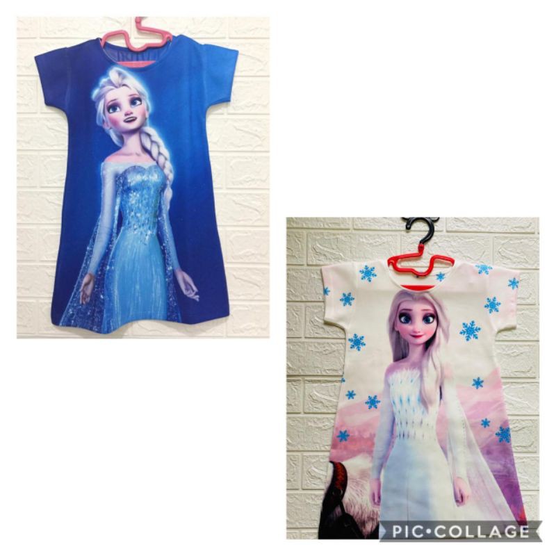 Dress karakter Elsa white