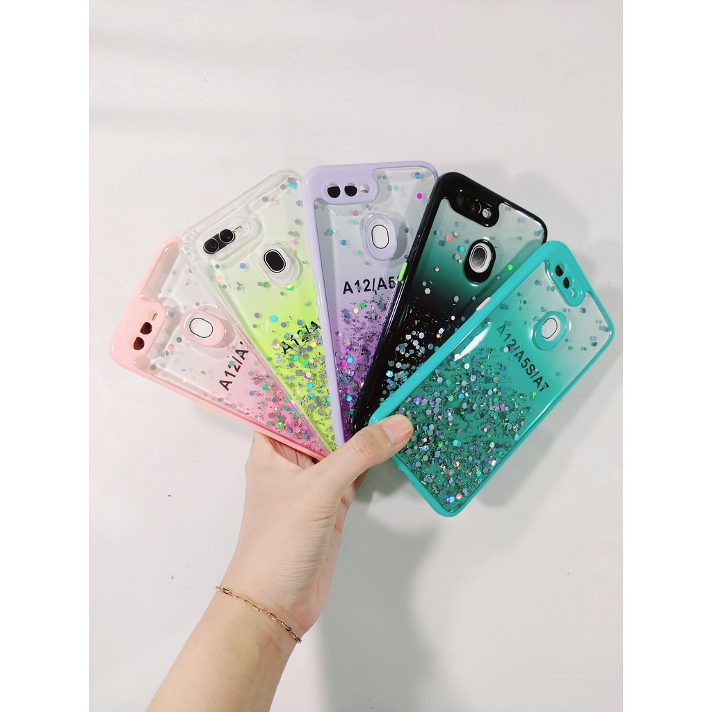 Silikon Case Gliter Oppo A5S/A12/F9/A7