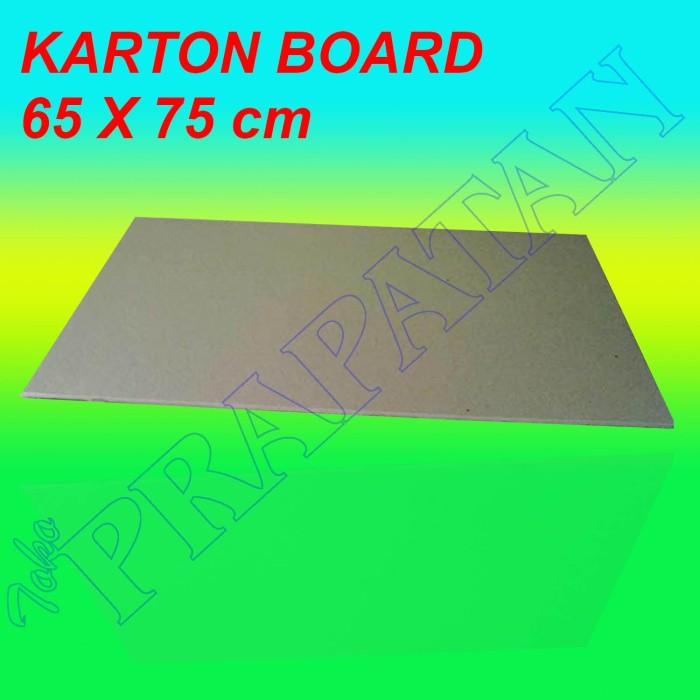 

Karton Board / Karton Abu Abu 65X75 Cm