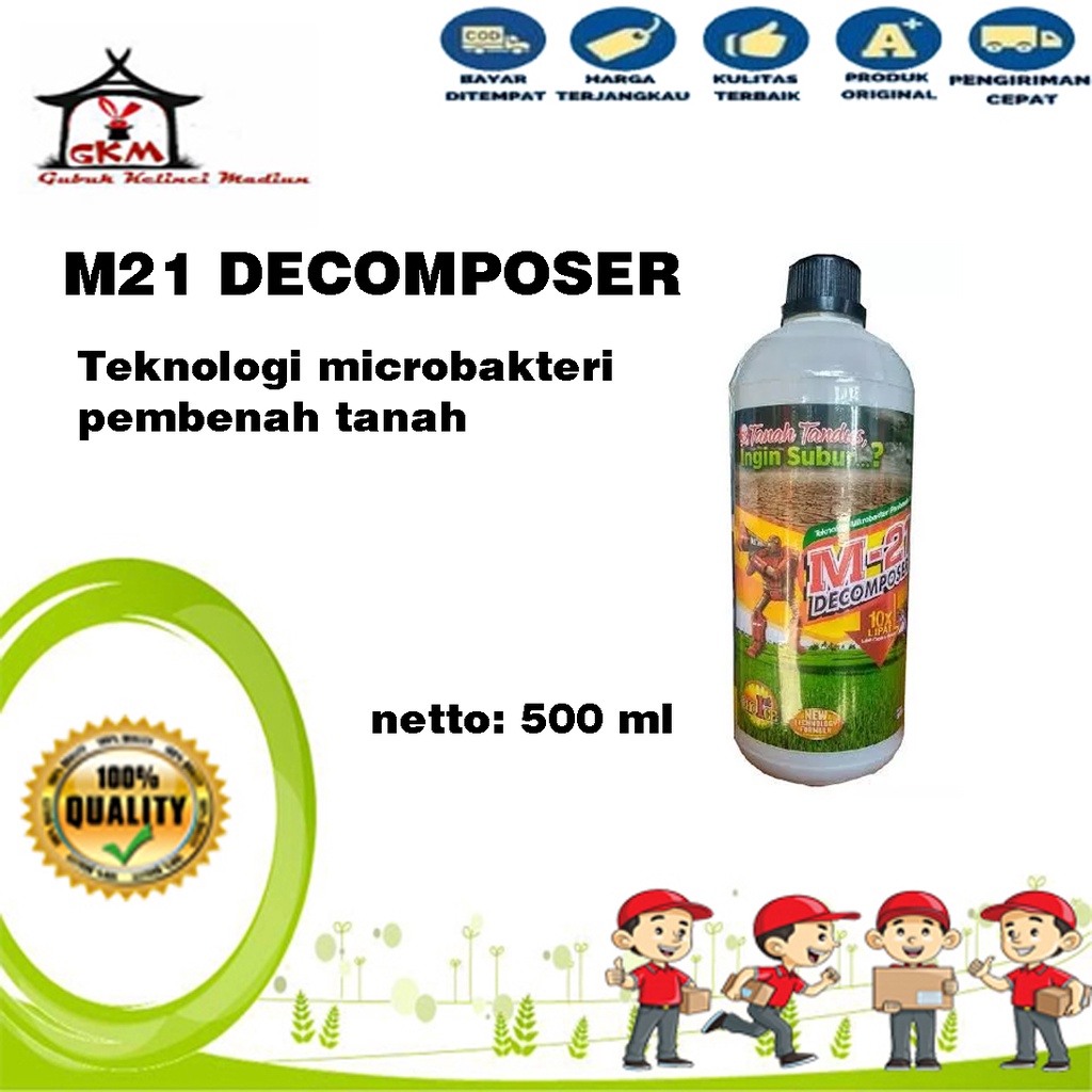 Pupuk Organik M21 Decomposer 500ml