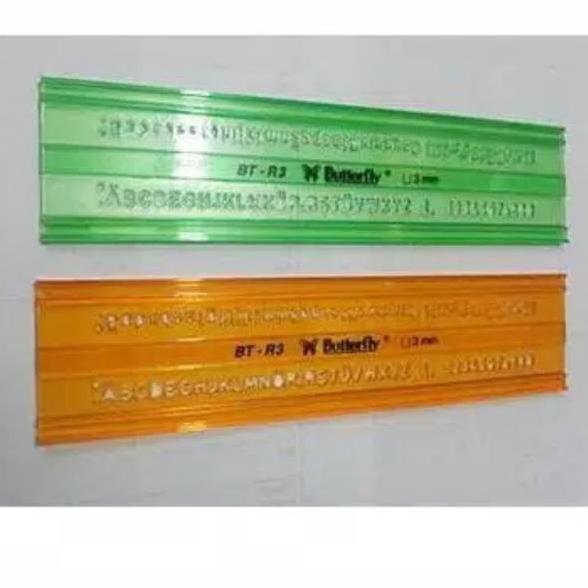 

[KODE PRODUK PC7PY4872] Penggaris Sablon/Mal 3mm Butterfly