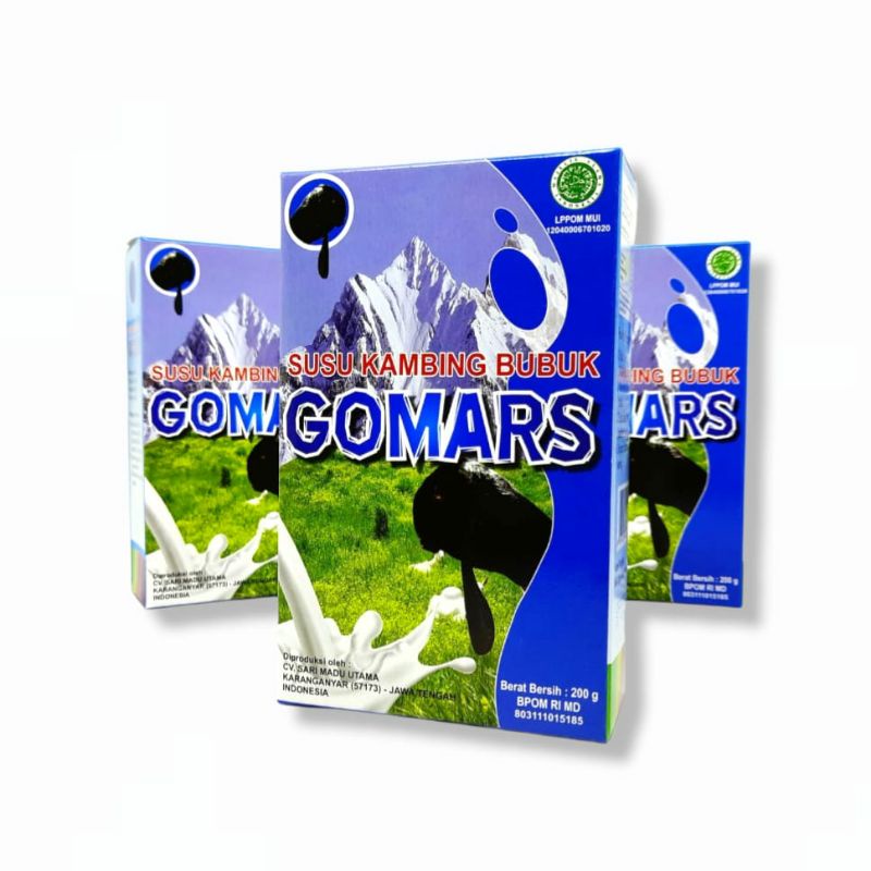 

SUSU KAMBING GOMARS KEMASAN KOTAK 200GR