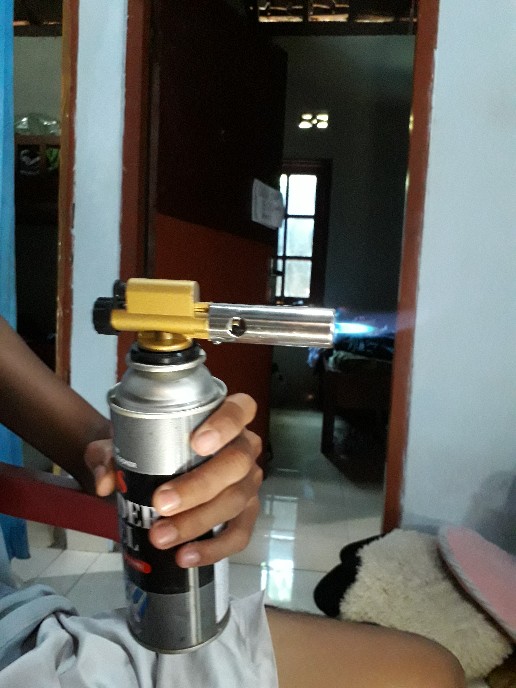 Blow Torch Flame Gun Kepala Portable Gas Torch Pematik Kepala Gas Torch Bakar Keju Mozarella