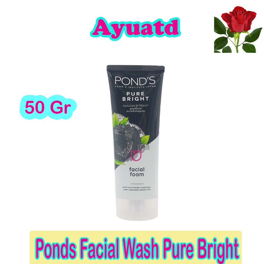 Ponds Facial Wash Pure Bright 50G