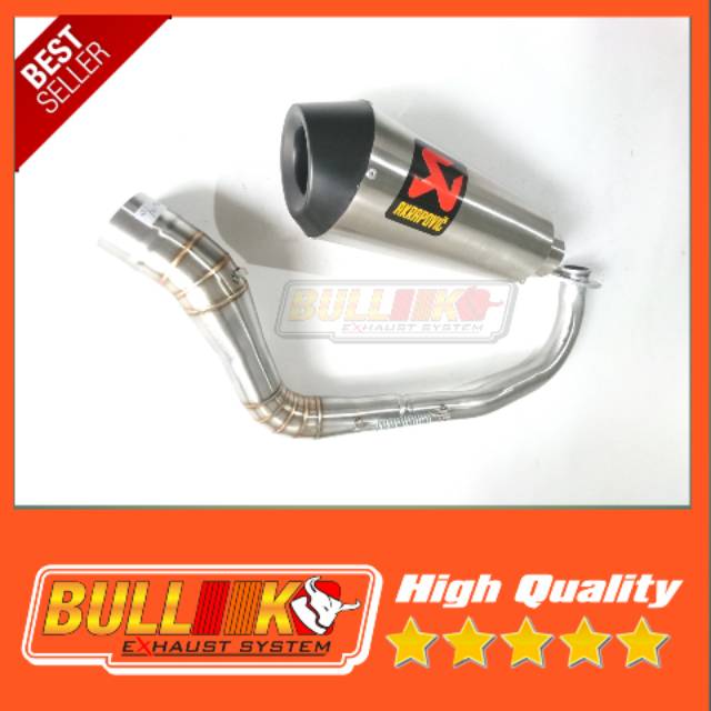 Knalpot aerox nmax akrapovic pendek