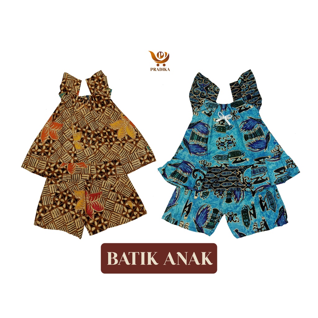 BATIK DRESS SETELAN BAYI/PAKAIAN BAYI USIA 4 BULAN-1 TAHUN/PAKAIAN BAYI PEREMPUAN/BATIK BAYI/PAKAIAN