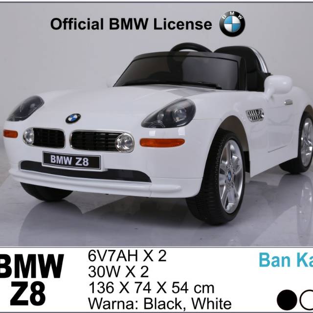 Mobil aki anak Unikid BMW Z8 UK 785 licensed