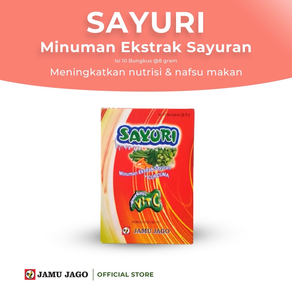 

Sayuri Penambah Nutrisi Makanan Membantu Meningkatkan Nafsu Makan Anak dan Dewasa