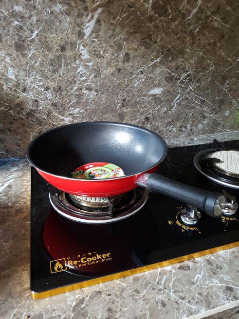 Wajan Penggorengan Teflon Maxim Hero Wok 28 Cm