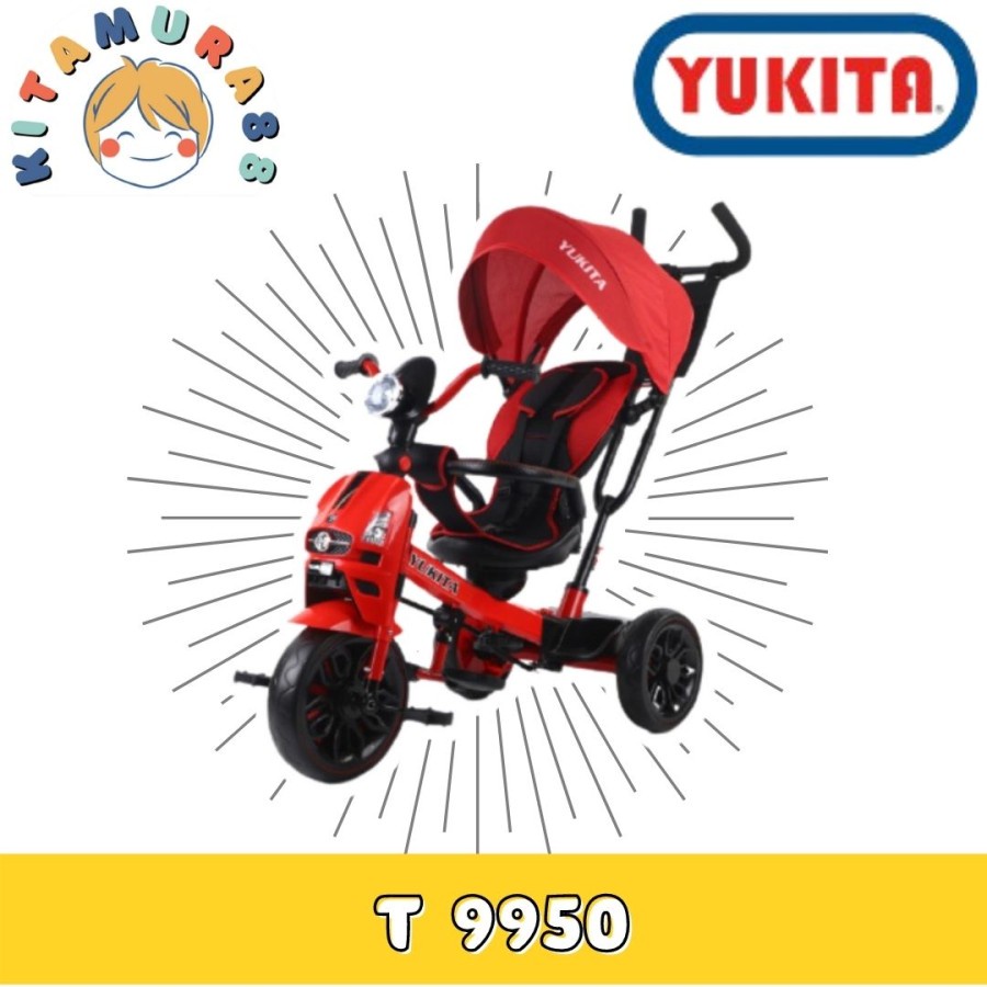 Mainan Anak - Sepeda TRICYCLE YUKITA T 9950