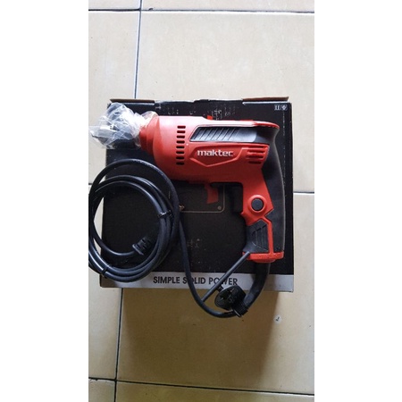 Bor Tangan Listrik Maktec MT606 10mm - Performa Tinggi untuk Proyek Anda