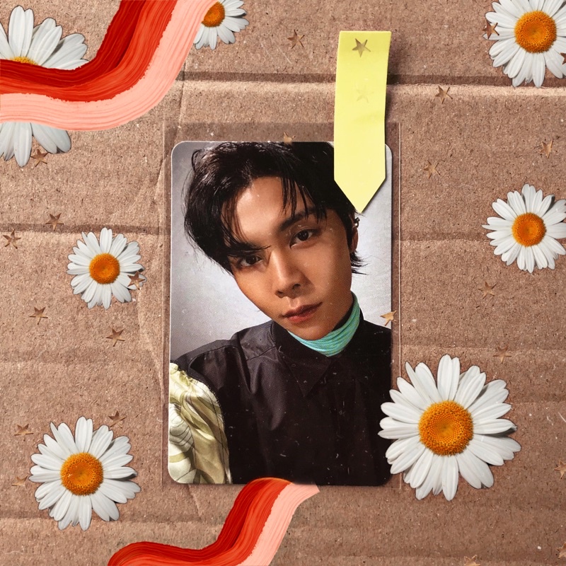 PC JOHNNY STICKY VER OFFICIAL PHOTOCARD NCT 127 STICKER VERSION MURAH