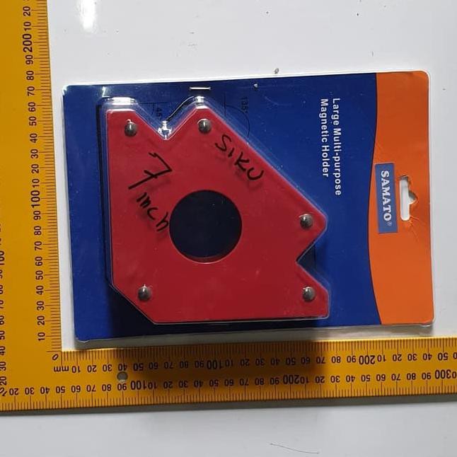 BESAR Magnet Holder Arrow Magnetic Siku Magnet Untuk Las 7 inch