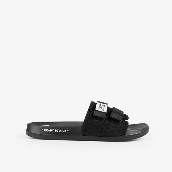 Geoff Max Official - Freddo Black | Slippers | Sandal Pria-1