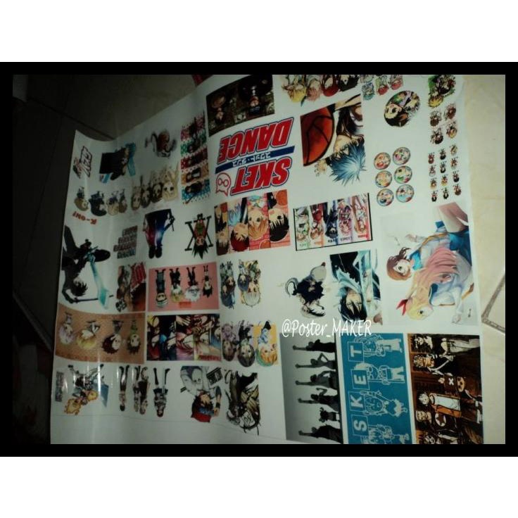 

Cetak Sticker Vinyl Per Meter + Laminasi Doff