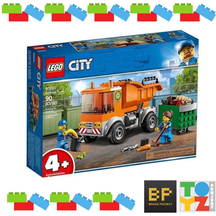 lego 60220 city  garbage truck
