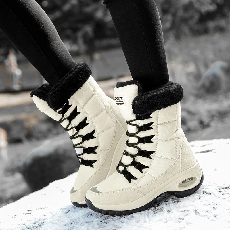 Sepatu Boots Salju Wanita untuk Winter Snow Boots