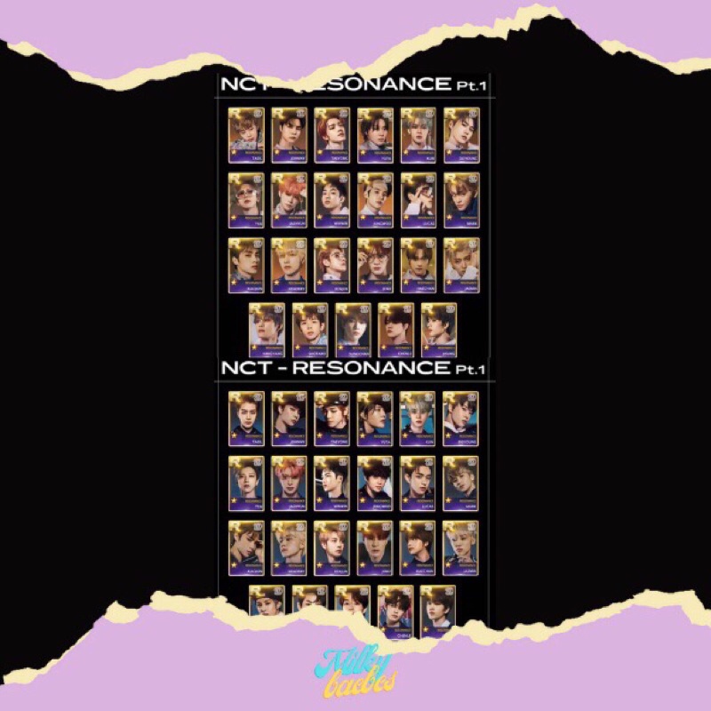 ✨[READY STOCK (baca desc box)] Lenticular PC NCT2020 RESONANCE Pt.1 Pt.2 (FANMADE by NCT_Lenticular)