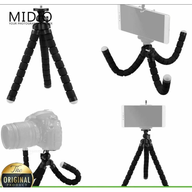 Octopus tripod + Holde U for mobile