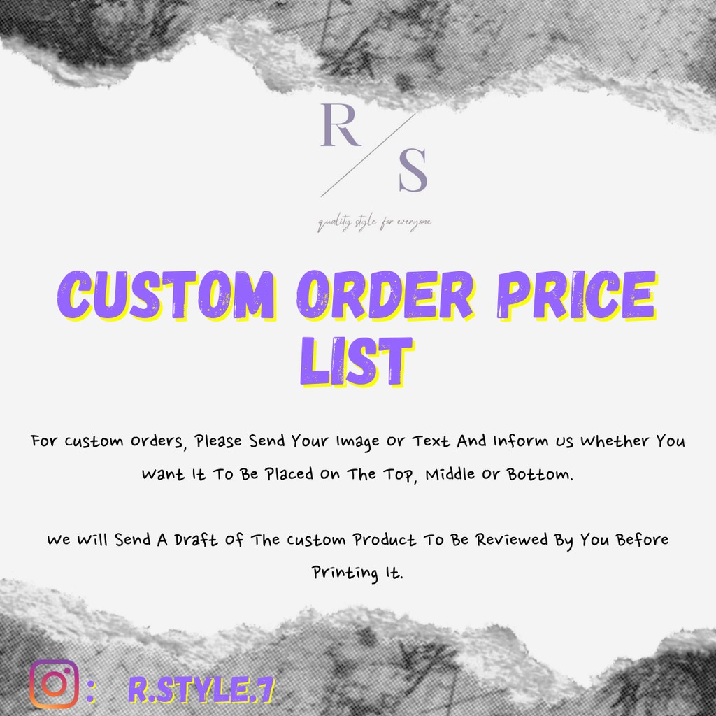 

Custom Tambahan Grafir (Laser Printing)