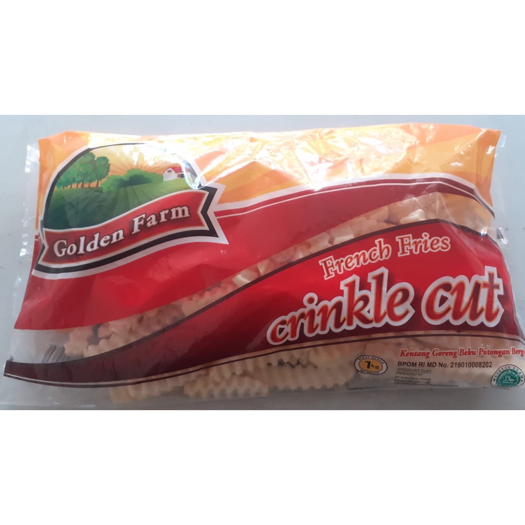 

Golden Farm Crinkle Cut 1kg