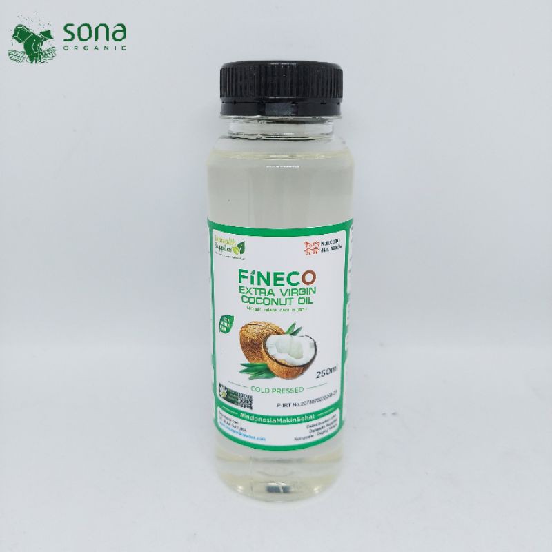 

Fineco Extra VCO Cold Pressed Dehealth Supplies 250ml