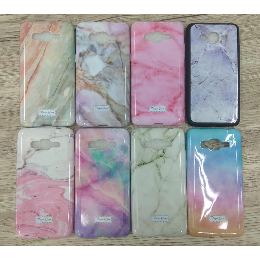 Soft Case Casing Marble Marmer Marbel Samsung J2 Prime / Grand Prime