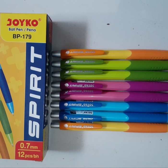 

Limited Ball Pen/ Pena Joyko Bp-179 Spirit 0,7 /Pulpen Joyko Bp-179 Spirit 0,7 Bagus