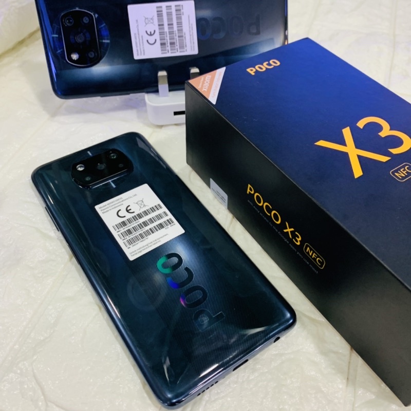 poco x3 nfc ram 6gb second fullset bekas pakai