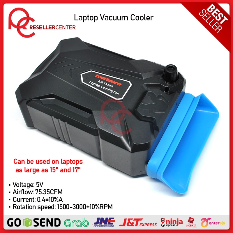Jual [LAPTOP VACUUM COOLER] Taffware ICE FAN 3 Universal Laptop Vacuum