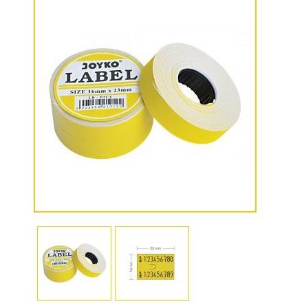 

[KODE 8635] KERTAS LABEL HARGA JOYKO 2 BARIS UNTUK MESIN LABEL MX6600A/N