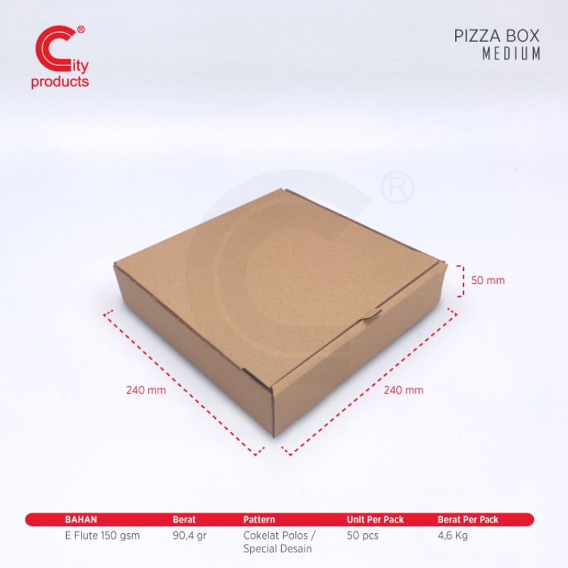 Box Pizza / Pizza Box Medium