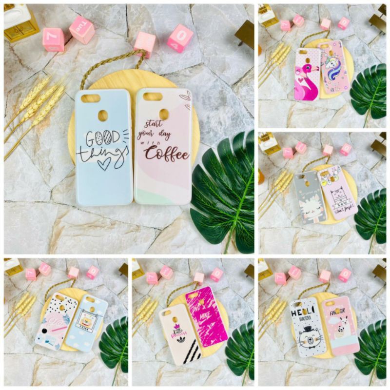 SILIKON CASE GAMBAR PINGKY COFFEE NEW SERIES OPPO A54 A15