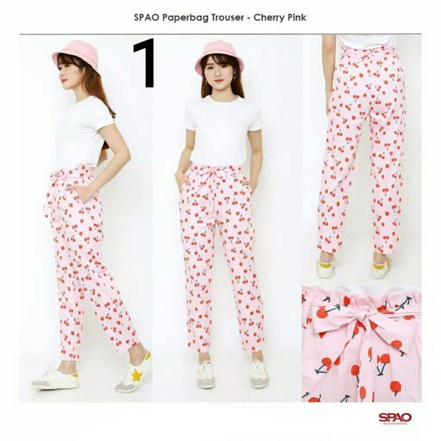 

(TERLARIS) SPAO Paperbag Trousers