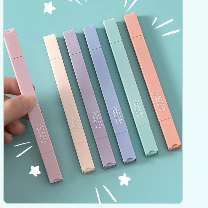 

Paling Baru WENDUO SUPER SOFT HEAD HIGHLIGHTER SET 6PCS,