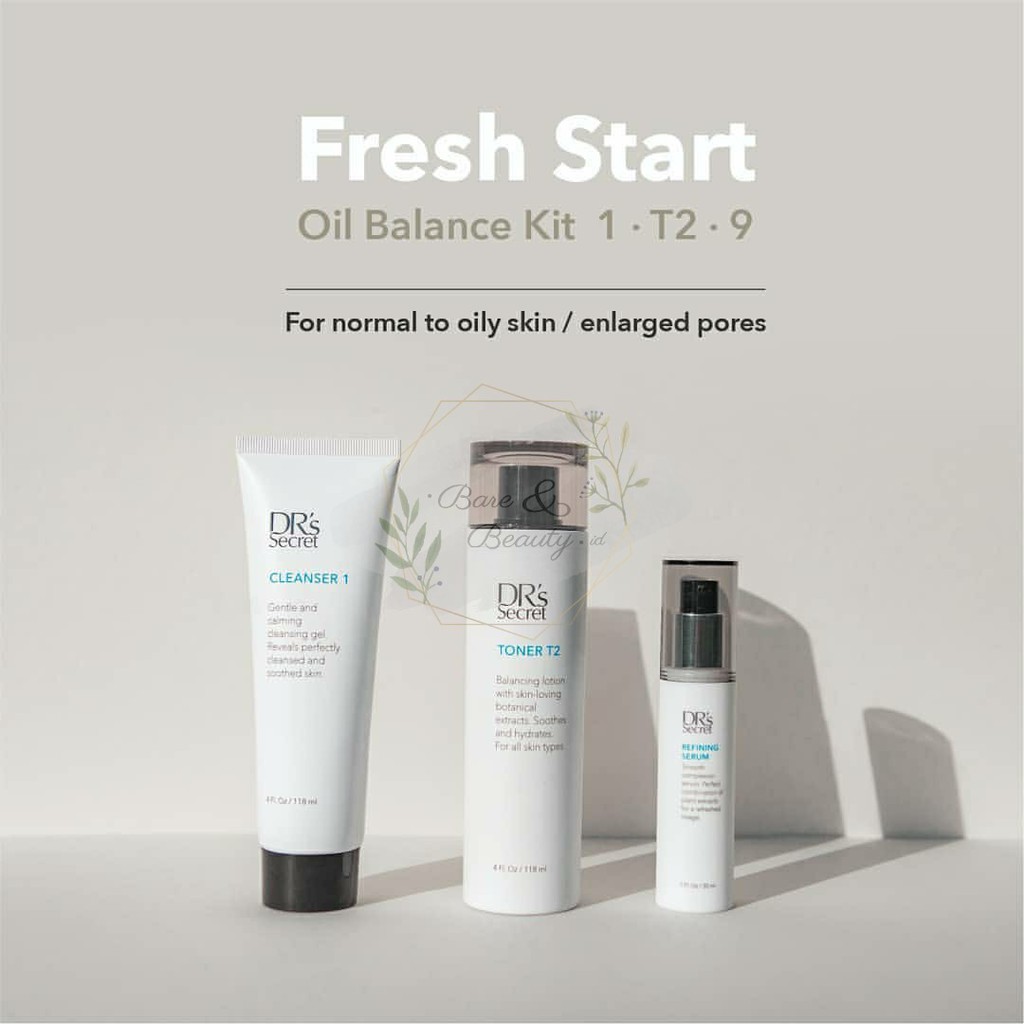

Dr's Secret FRESH START (KULIT BERMINYAK DAN PORI-PORI BESAR)