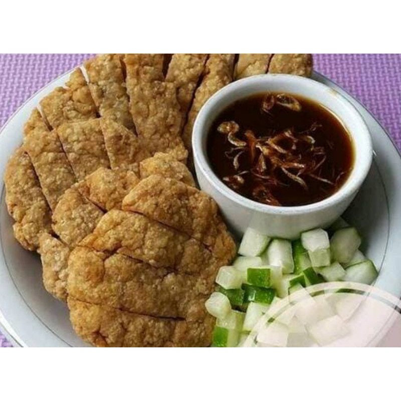 

Pempek Kulit tenggiri minimal pesan 5 pcs
