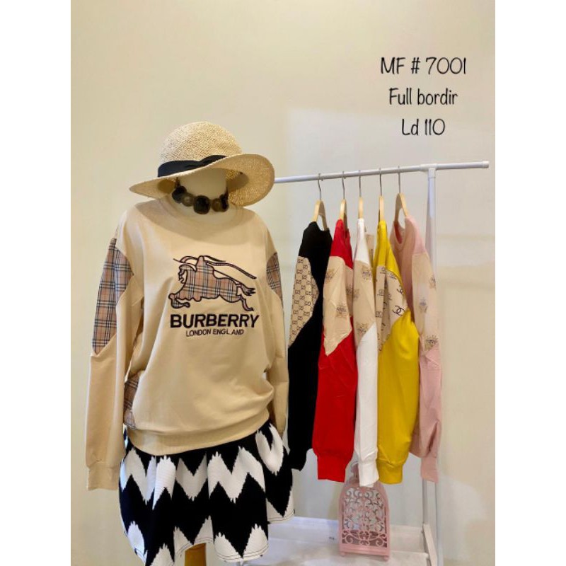 atasan MF panjang import/burberry