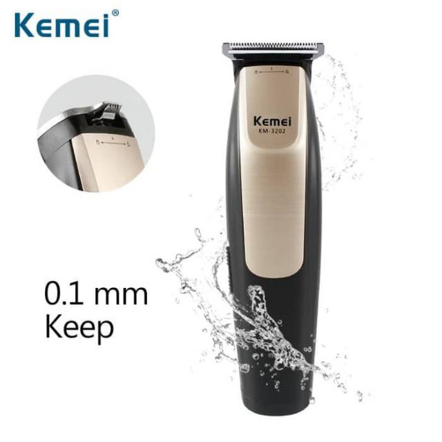 KEMEI KM-3202 PROFESIONAL CLIPPER KEMEI 2 IN 1 ALAT CUKUR RAMBUT